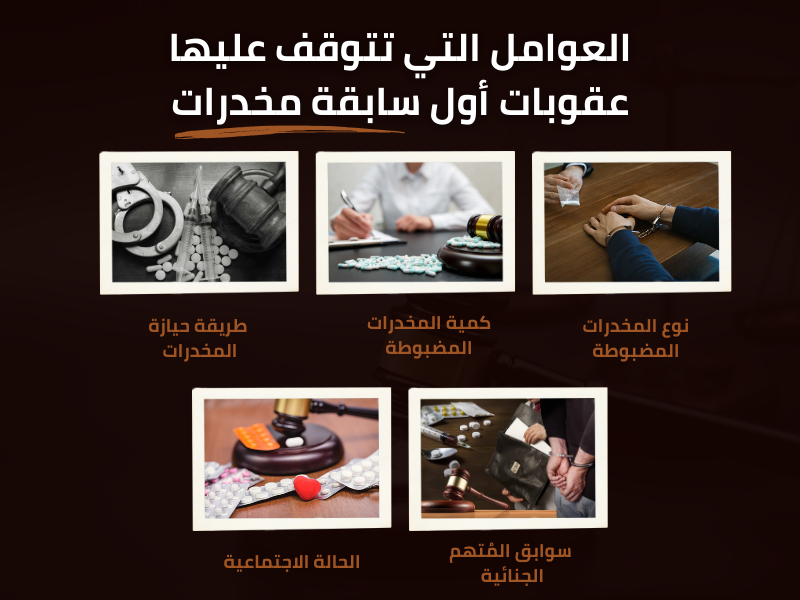 حكم أول سابقة مخدرات