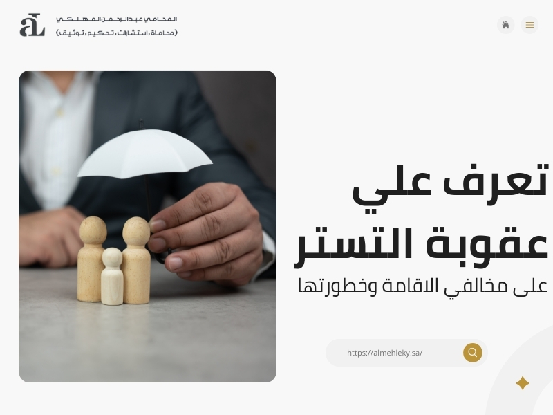 عقوبة التستر على مخالفي الاقامة