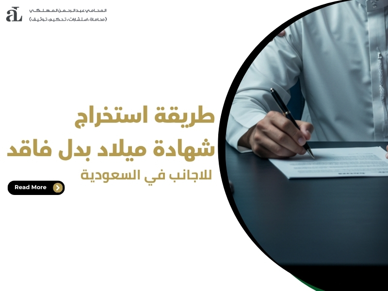 طريقة استخراج شهادة ميلاد بدل فاقد للاجانب