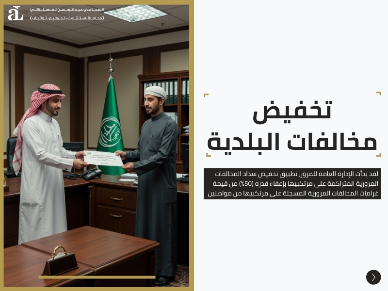 اعتراض على مخالفة البلدية