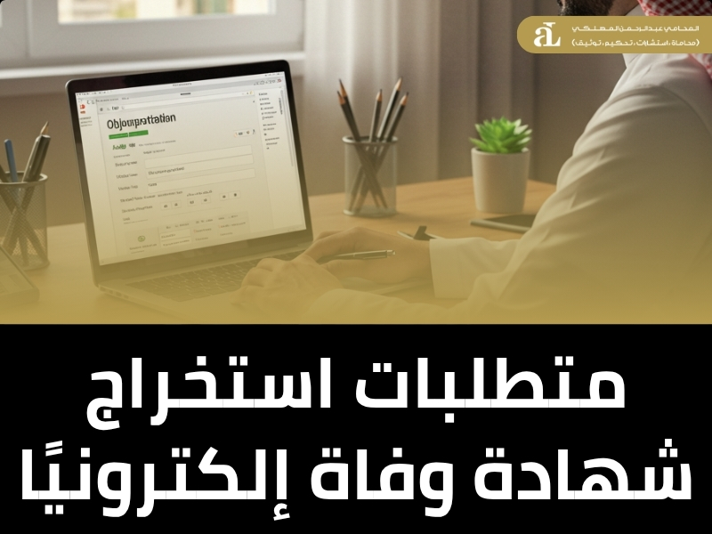 كيفية استخراج شهادة وفاة قديمة
