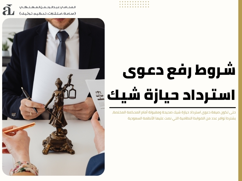 صيغة دعوى استرداد حيازة شيك