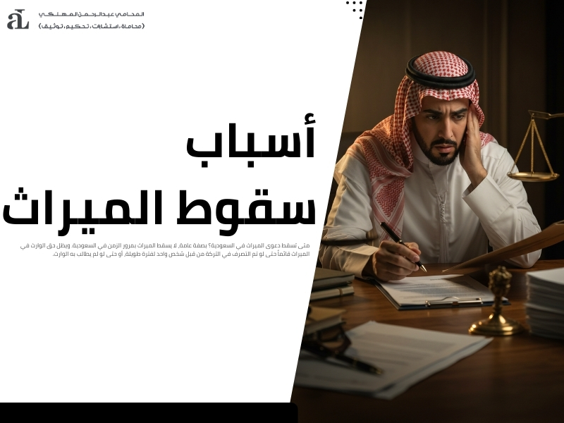 متى تسقط دعوى الميراث