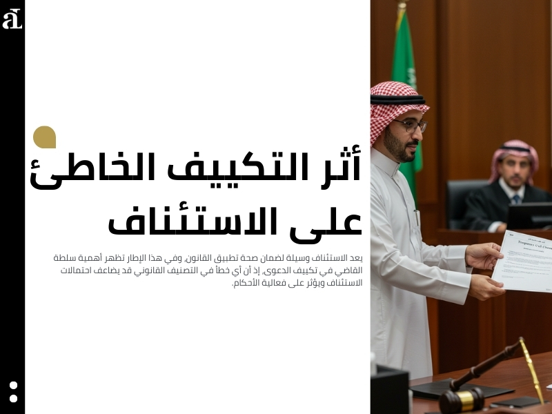 سلطة القاضي في تكييف الدعوى
