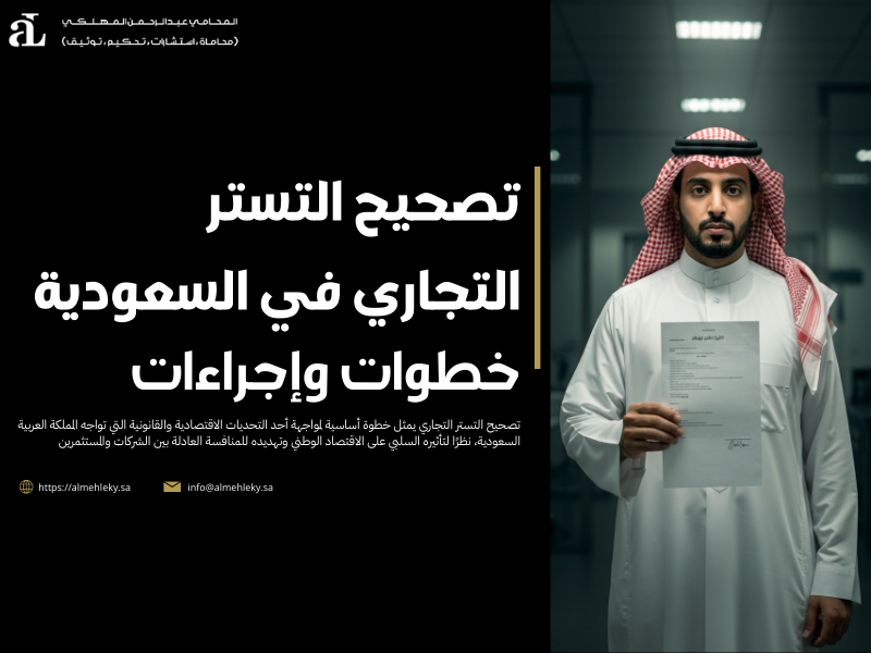 تصحيح التستر التجاري