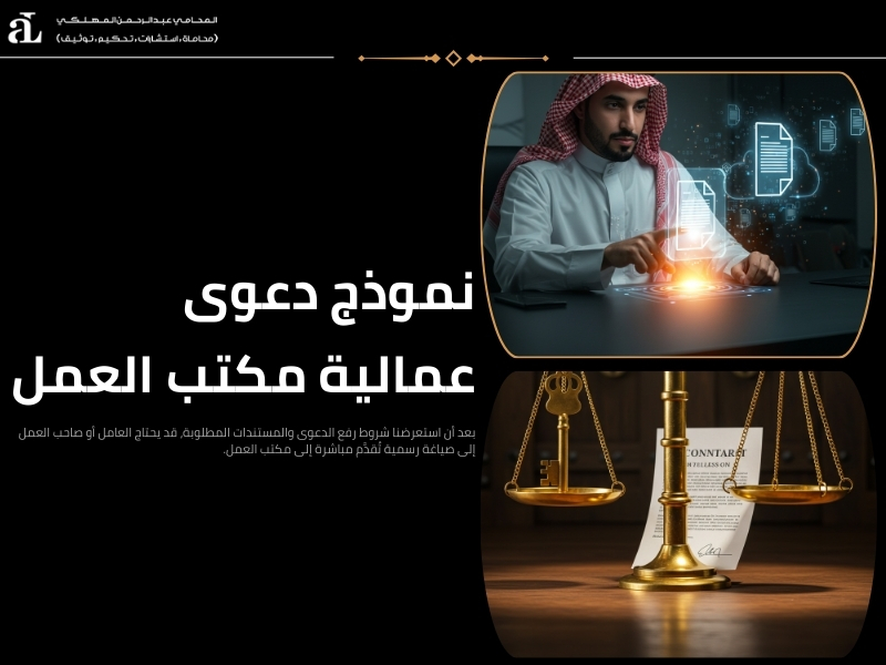 دعوى عمالية مكتب العمل