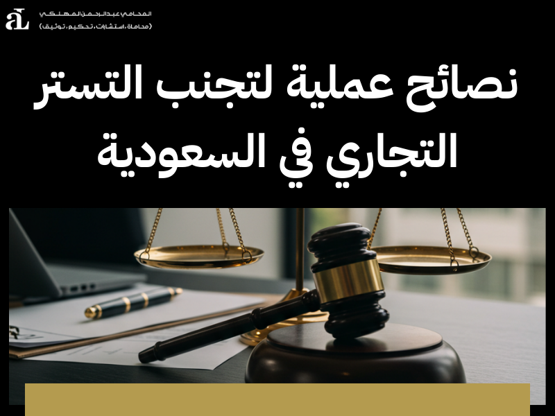 تصحيح التستر التجاري