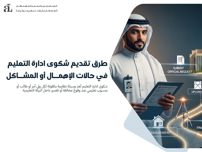 شكوى ادارة التعليم