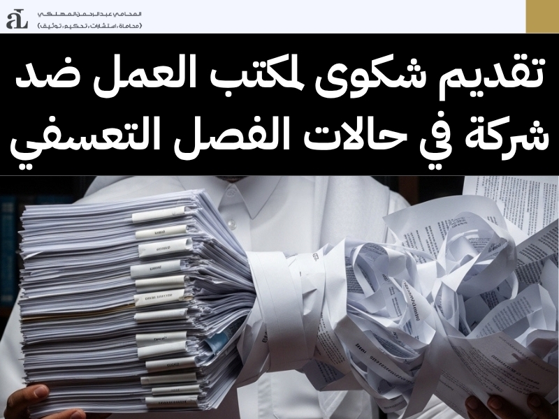 تقديم شكوى لمكتب العمل ضد شركة