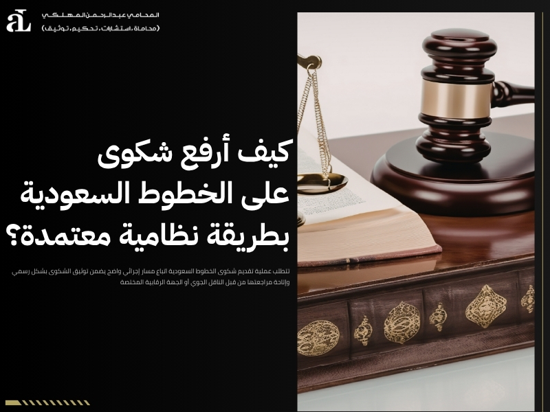 تقديم شكوى الخطوط السعودية