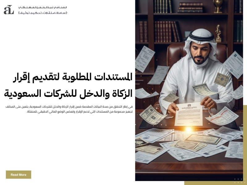 الزكاة والدخل للشركات السعودية