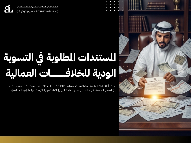 التسوية الودية للخلافات العمالية